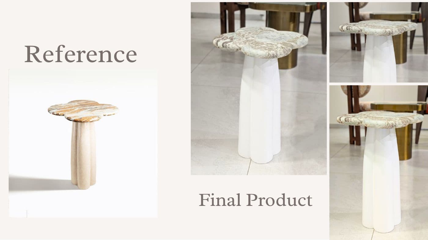 Custom furniture reference and final product 51